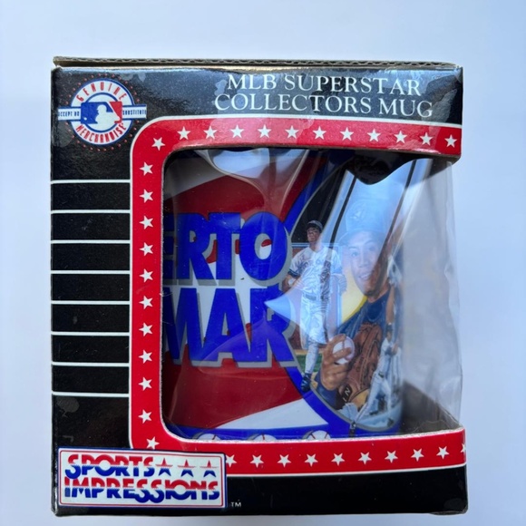 Roberto Alomar Coffee Mug Vintage 1993 Sports Impressions - Rare - Picture 2 of 7